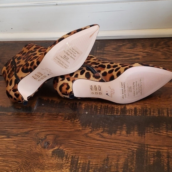 Jcrew Fiona kittenheel ankle boots calf hair ae851 - Picture 3 of 3